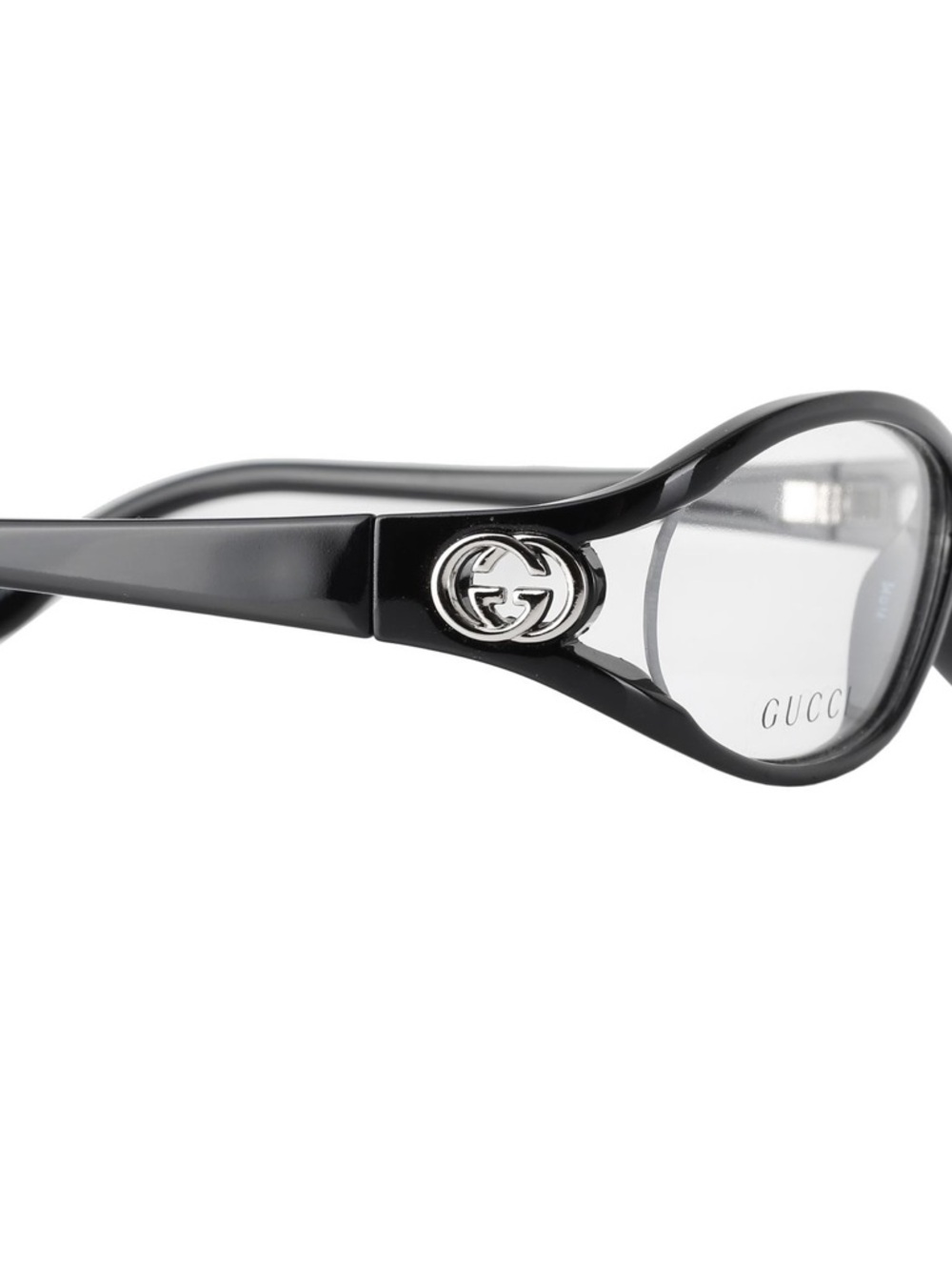 Gucci Black Gloss Cat-Eye Optical Glasses